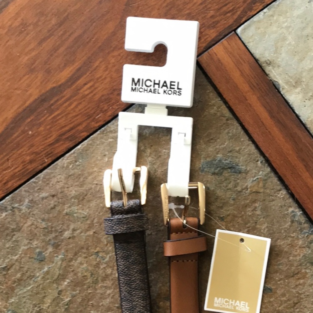2 Michael Kors Belts